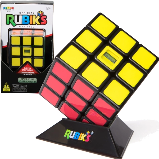 Cube Rubik's 3×3 avec chronomètre intégré