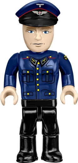Figurine de conducteur et voies pour la présentation