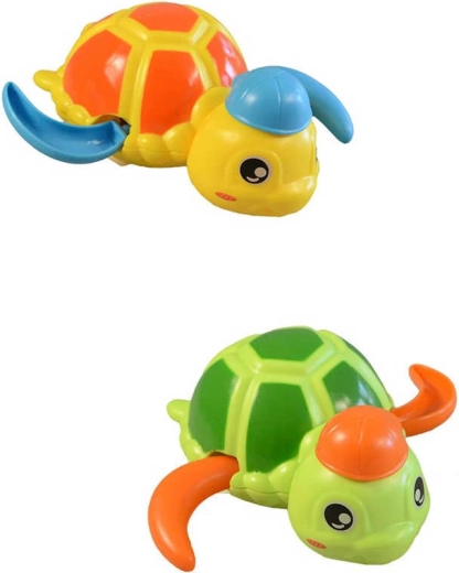 Tortue à remonter pour l’eau 12 cm pour enfants - 1 pièce
