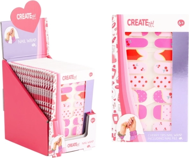 Create It! faux ongles adhésifs pour enfants