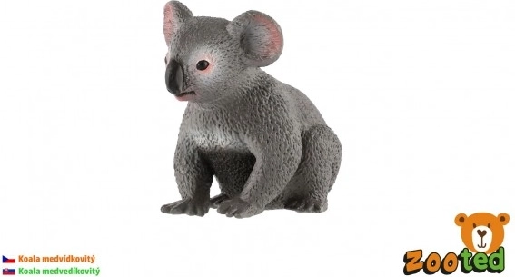 figurine en plastique koala 8 cm