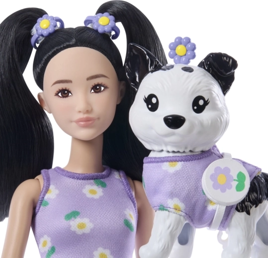 Tenues assorties de Barbie et de son chien