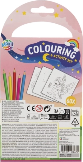 Tout-en-un : coloriages et crayons