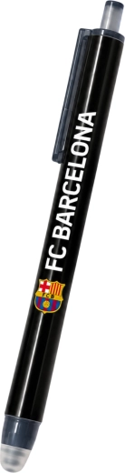Stylo gel effaçable noir FC Barcelona
