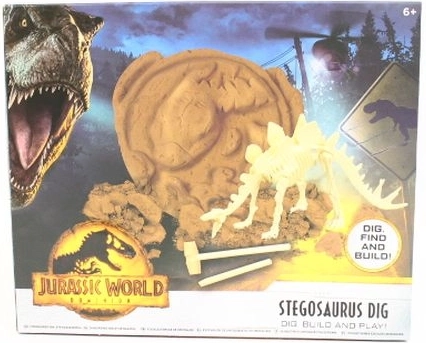 Jurassic World fouilles stégosaure