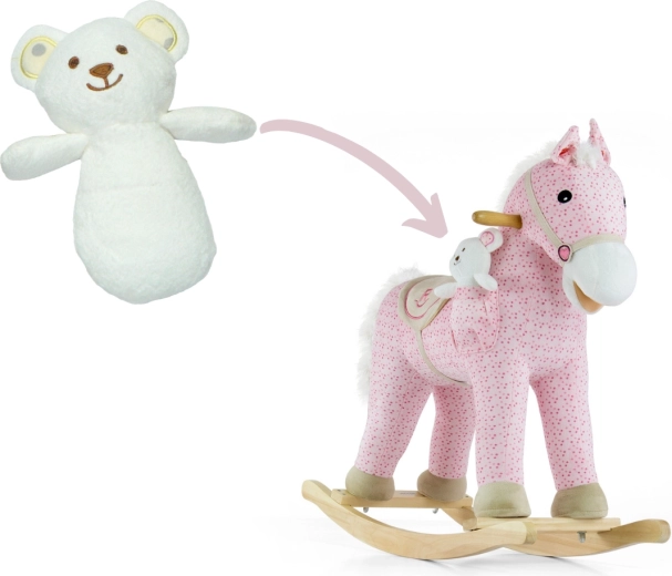 Peluche douce et ourson comme compagnon de voyage