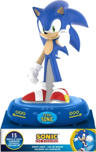 Lampe LED de nuit 3D Sonic