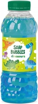 Recharge de liquide à bulles motif dinosaure 450 ml