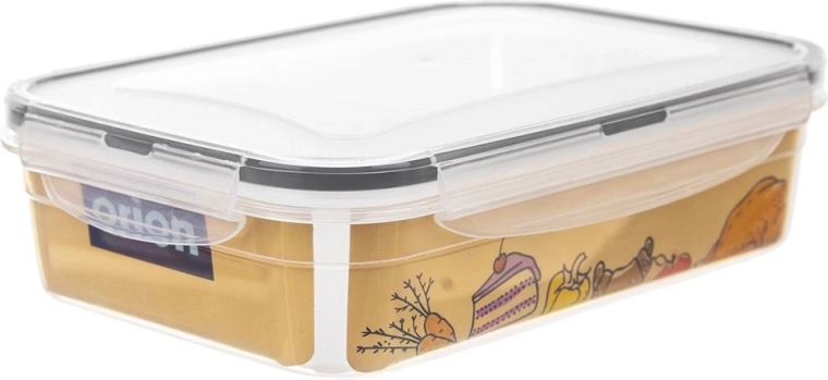 Couvercle hermétique avec quatre clips anti-fuite