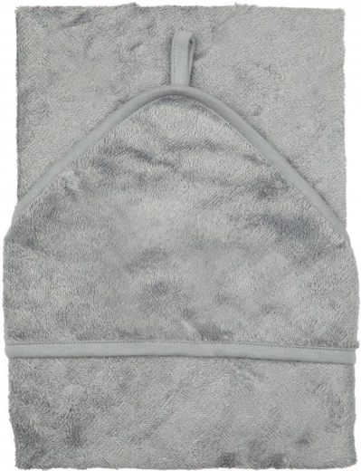 Serviette de bain Timboo avec capuche XXL 95 × 95 cm moon blue