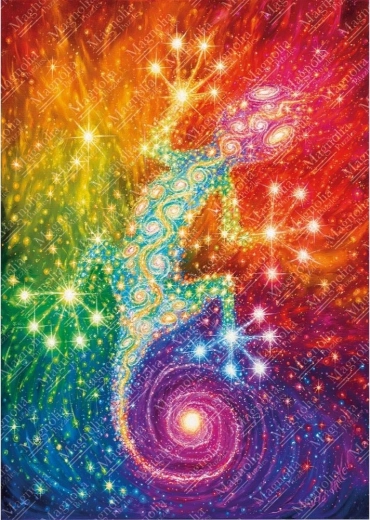 Puzzle Lumières des salamandres 1000 pièces