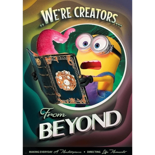 Motif Minions 3 en grand format