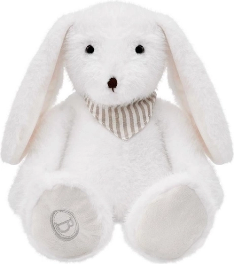 Lapin en peluche Mateo crème 27 cm