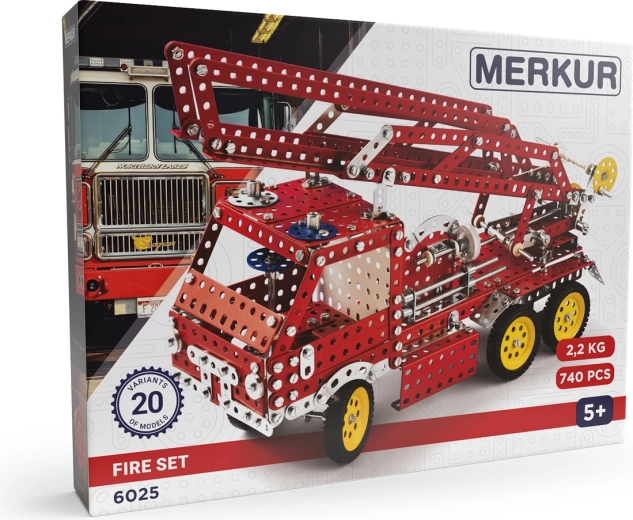 Kit de construction Merkur Fire set pour petits pompiers