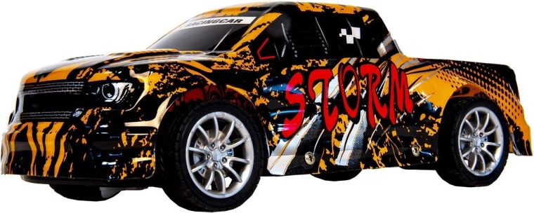 Voiture de course télécommandée Storm orange - 1 pièce