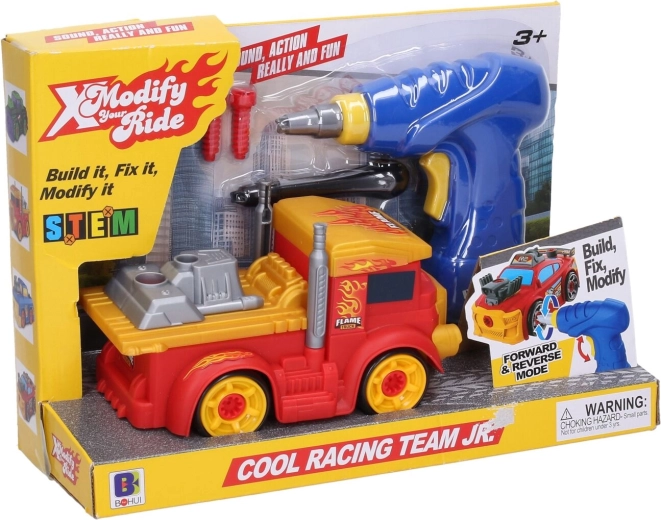 Camion à assembler avec tournevis 18 cm