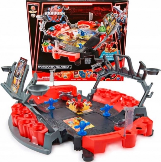 Arène de combat Bakugan avec attaque spéciale et Dragonoid exclusif