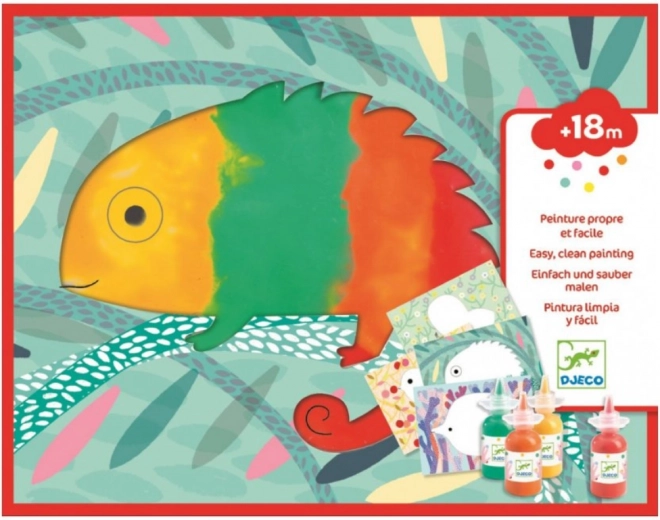Peinture au doigt pour les tout-petits Animaux de Djeco