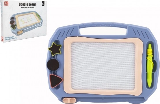 Tablette de dessin magnétique bleue pour enfants