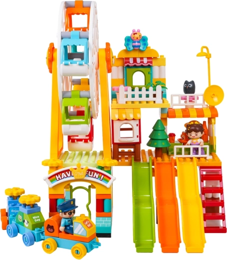 Petit train avec figurines pour le jeu narratif