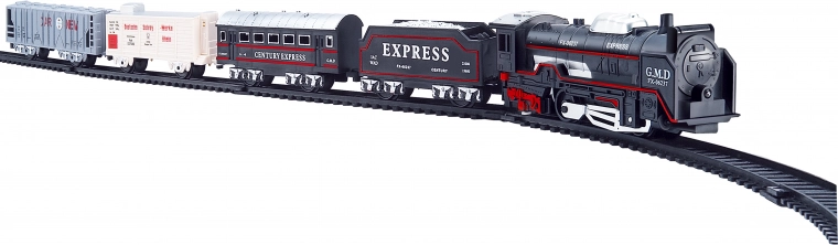 ensemble de train avec locomotive et wagons, longueur de voie 210 cm