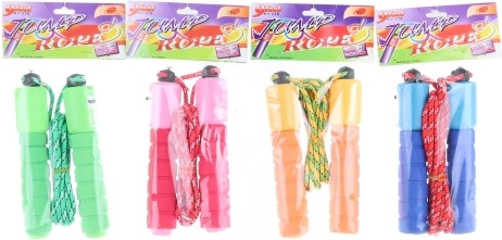 Corde à sauter en plastique avec compteur 2 m