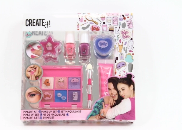 CREATE IT! set de maquillage rose et violet