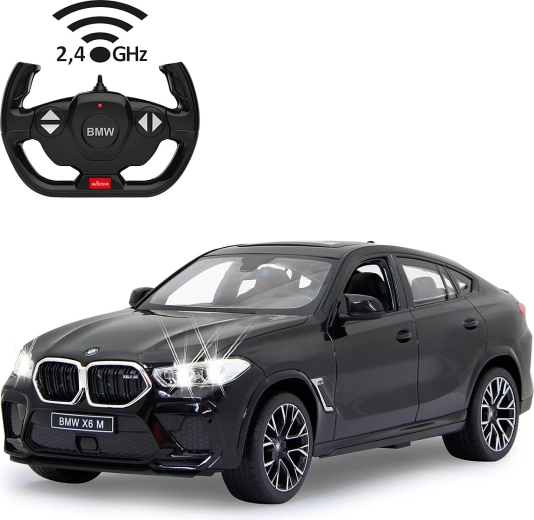 Voiture RC JAMARA BMW X6 M à l'échelle 1:14, noire