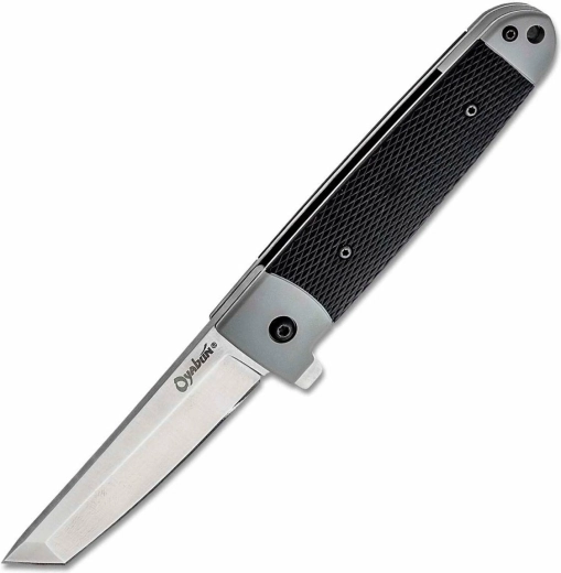 Couteau pliant Cold Steel Oyabun 9 cm, noir, Griv-Ex et Kray-Ex