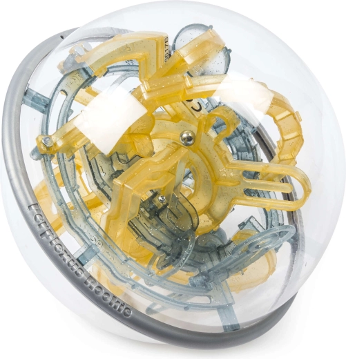 Boule transparente avec parcours intérieur