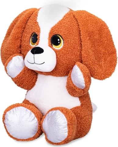 Saint-bernard en peluche assis 16,5 cm