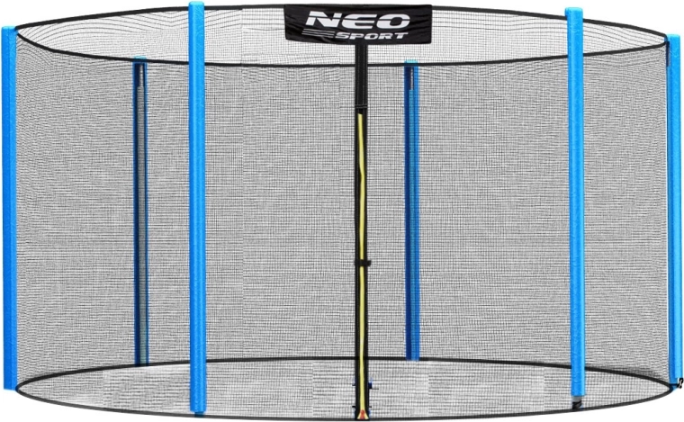 Neo-Sport filet de protection extérieur pour trampoline 244–252 cm (8 ft) pour 6 poteaux