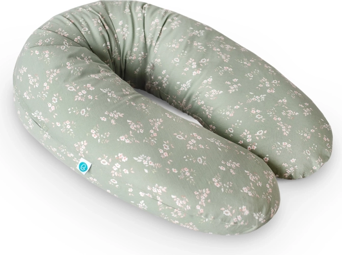 Coussin d’allaitement et de grossesse Ceba Cebuška Multi Green Meadow 190 cm