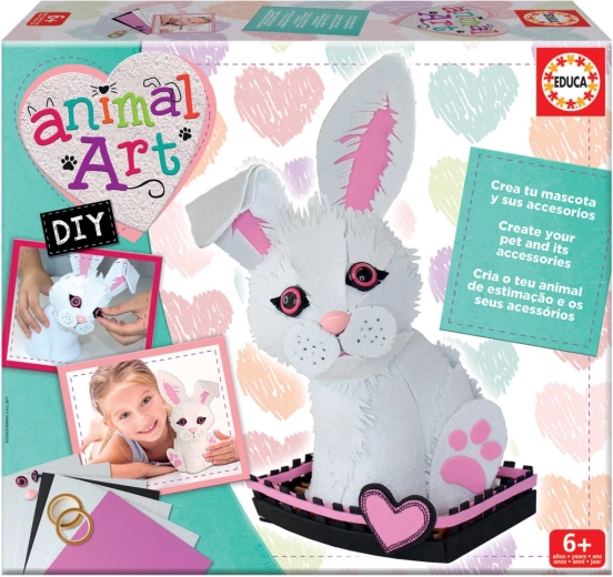 Kit créatif petit lapin : crée ton propre animal de compagnie