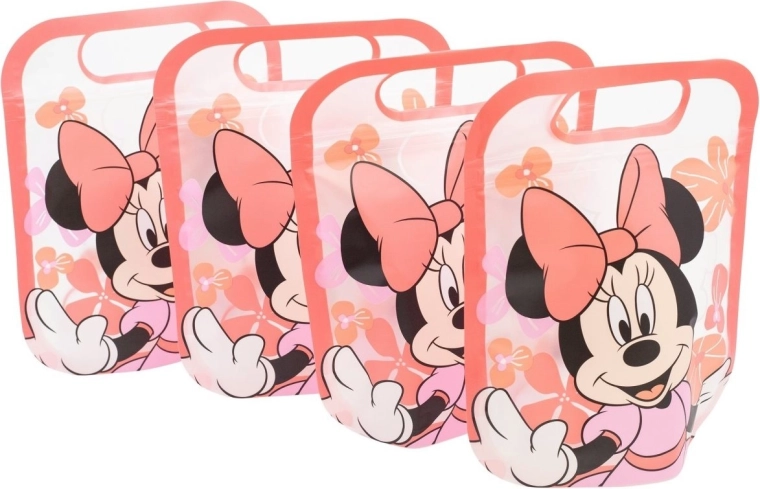 Set de sachets refermables Minnie – 4 pcs