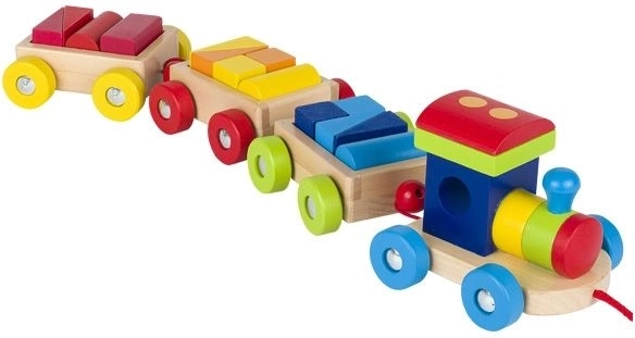 Train en bois pour enfants Orlando Goki