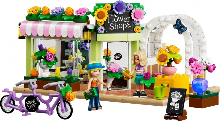 Une fleuristerie riche en détails pour jouer à la marchande