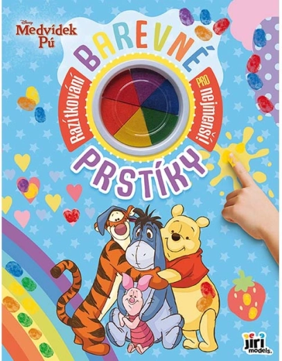Doigts colorés Winnie l’ourson