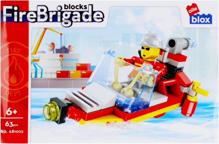 Bateau de sauvetage pour interventions sur l’eau