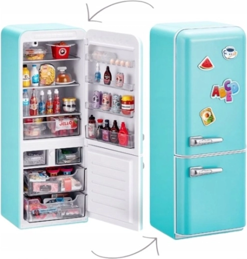 Un mini réfrigérateur stylé comme un vrai