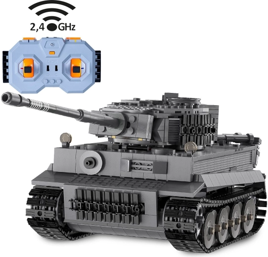 Kit de construction CaDA Tiger à l’échelle 1:35 avec télécommande