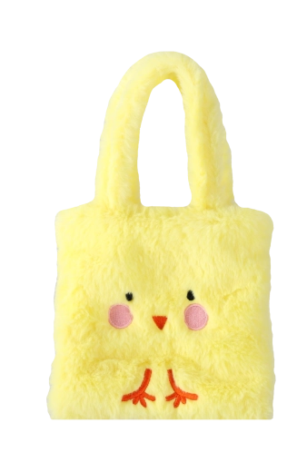 Adorable motif en peluche poussin