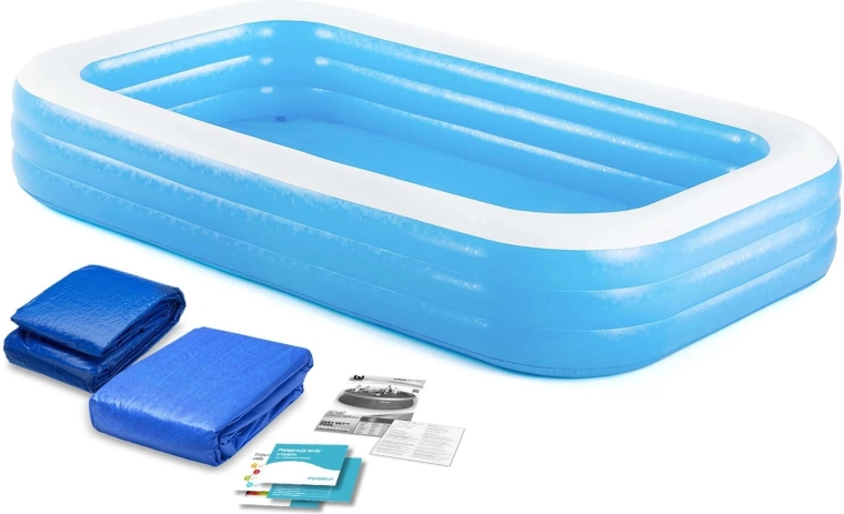 Tapis de sol de protection pour la piscine