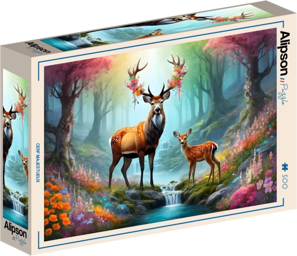 Puzzle Alipson Cerf majestueux 500 pièces