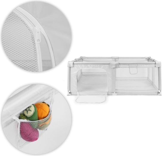 Accès zippé pratique et poche