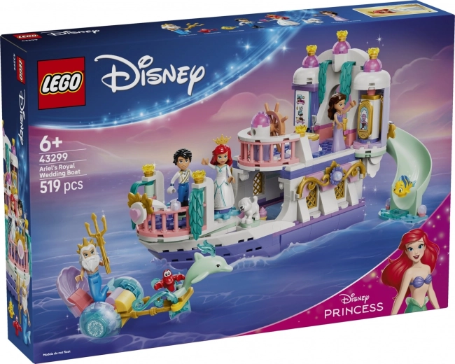 LEGO Disney Princess Bateau de mariage royal d’Ariel