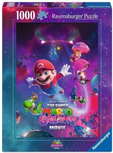 Puzzle Ravensburger Super Mario – film galactique 1000 pièces