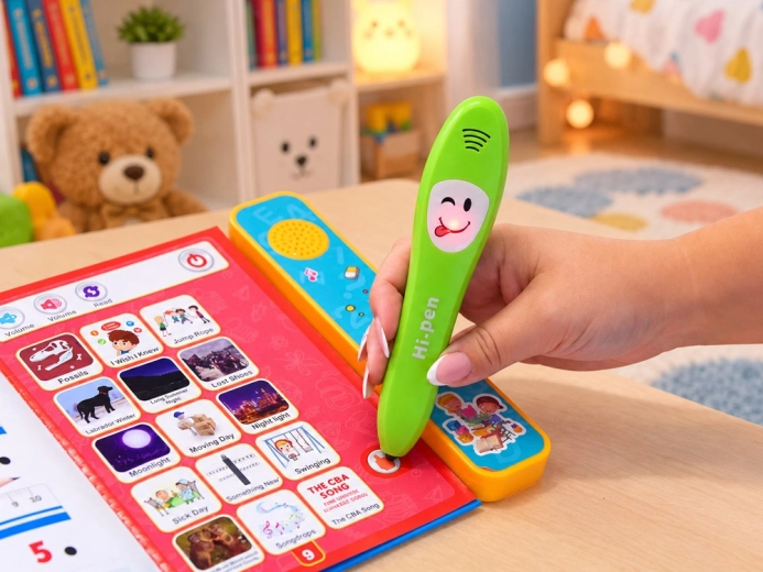 Panneau interactif et stylo parlant