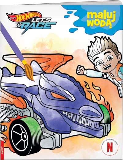 Hot Wheels coloriage à l’eau – livre de coloriage pour enfants