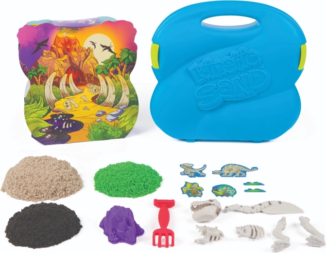 Trois couleurs de sable cinétique